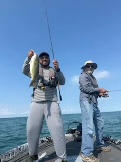 Fishing in Belle River, Canada