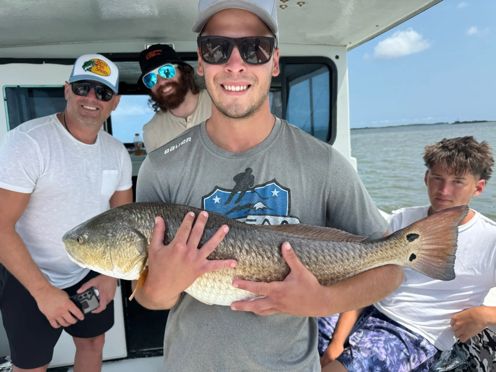 Fishing in Wanchese, North Carolina
