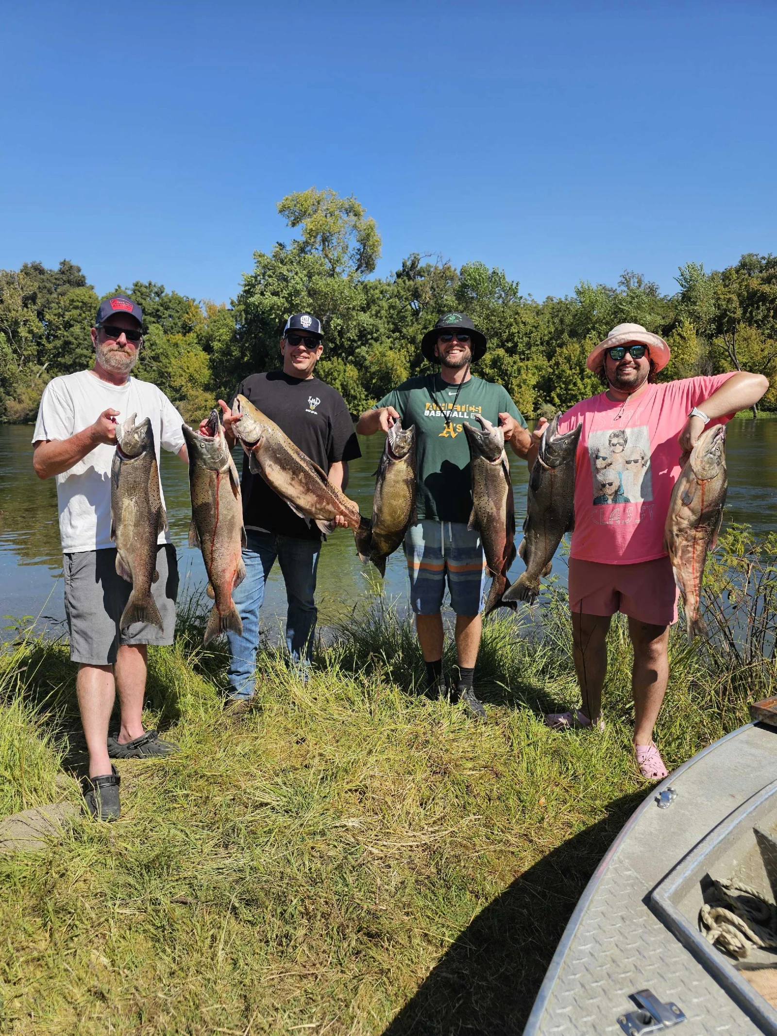 Fishing in Knights Landing, California