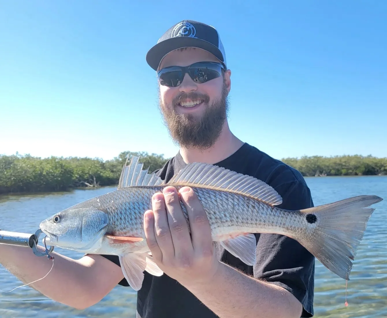 Black Drum Fishing in New Smyrna Beach, Florida