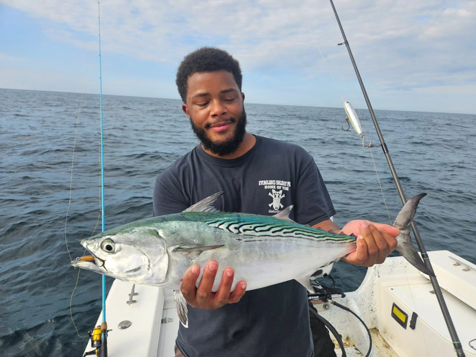 Fishing in Harkers Island, North Carolina