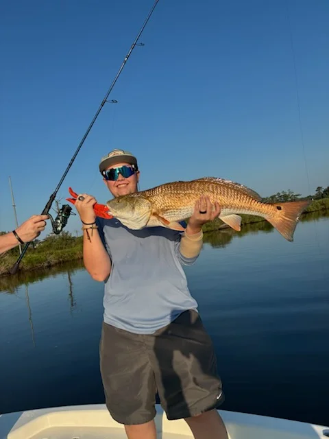 Fishing in Bon Secour, Alabama