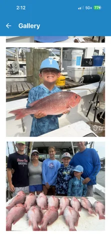 Fishing in Gulf Shores, Alabama