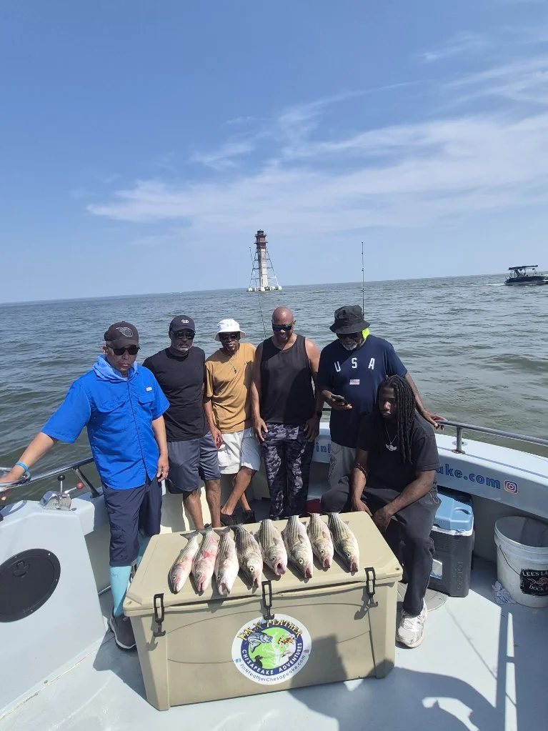 Fishing in Sparrows Point, Maryland