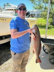 Fishing in Grand Isle, Louisiana