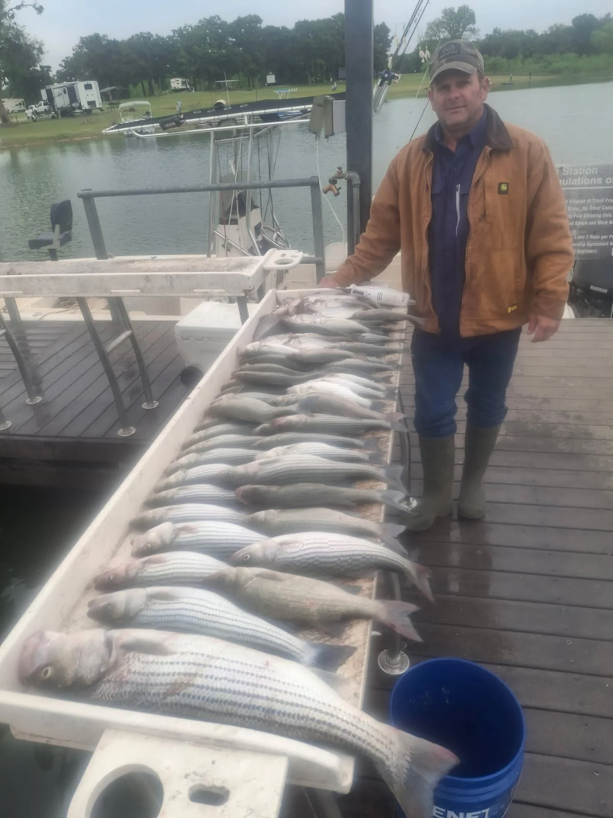 Fishing in Kingston, Oklahoma