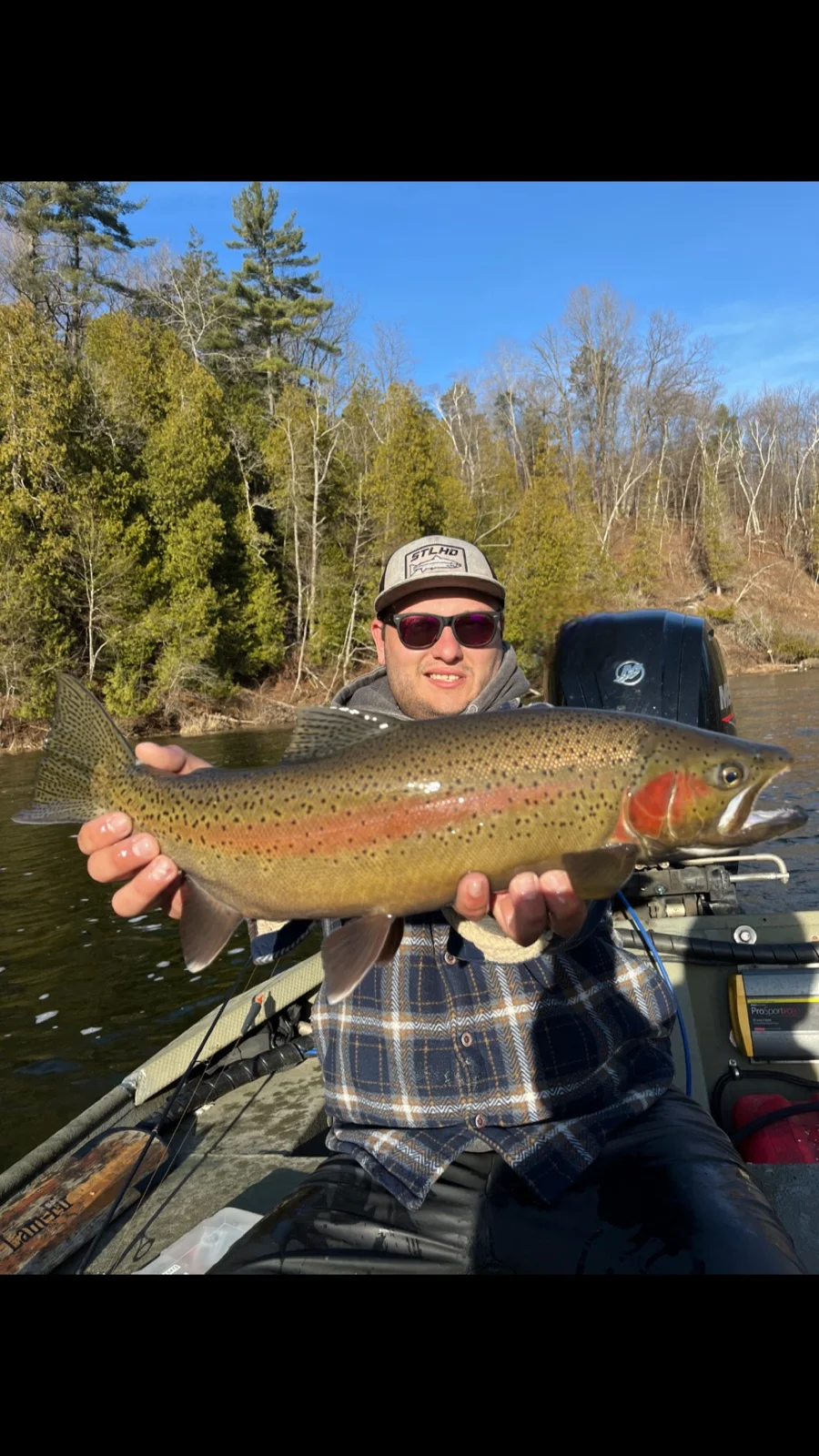 Fishing in Stanwood, Michigan