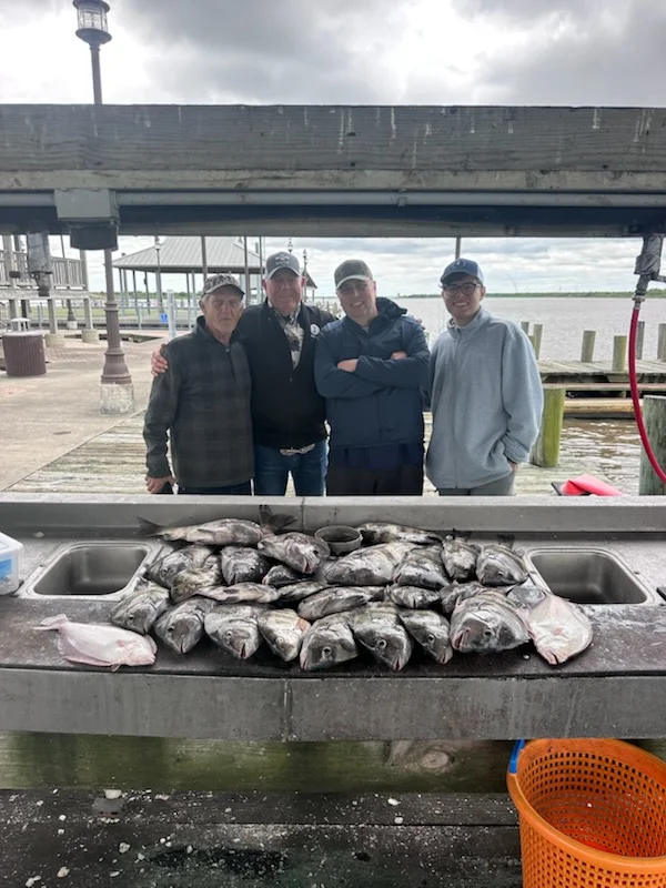 Fishing in Lake Charles, Louisiana