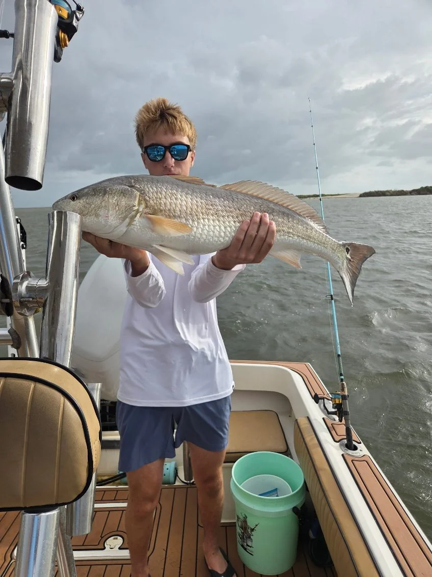 Fishing in Wanchese, North Carolina