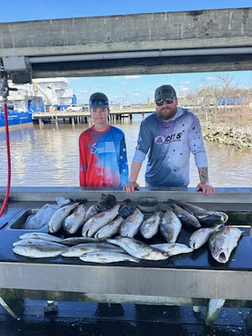 Fishing in Lake Charles, Louisiana