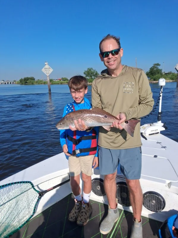 Fishing in Lafitte, Louisiana