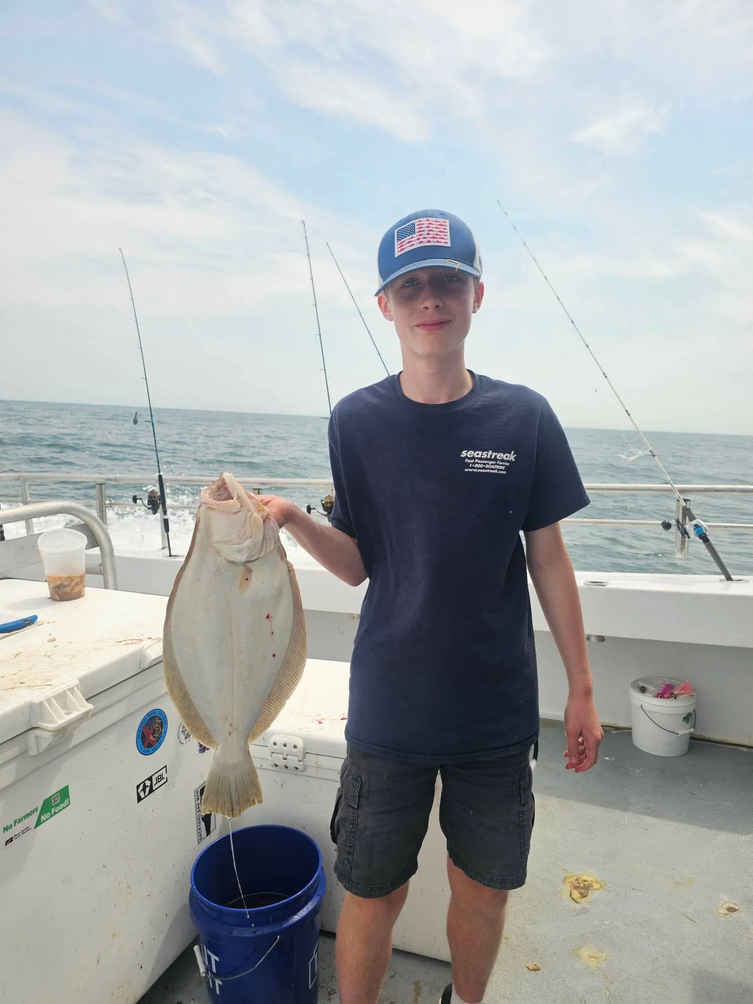 Fishing in Cape May, New Jersey