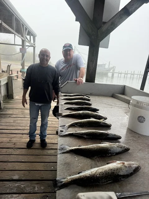 Fishing in Galveston, Texas