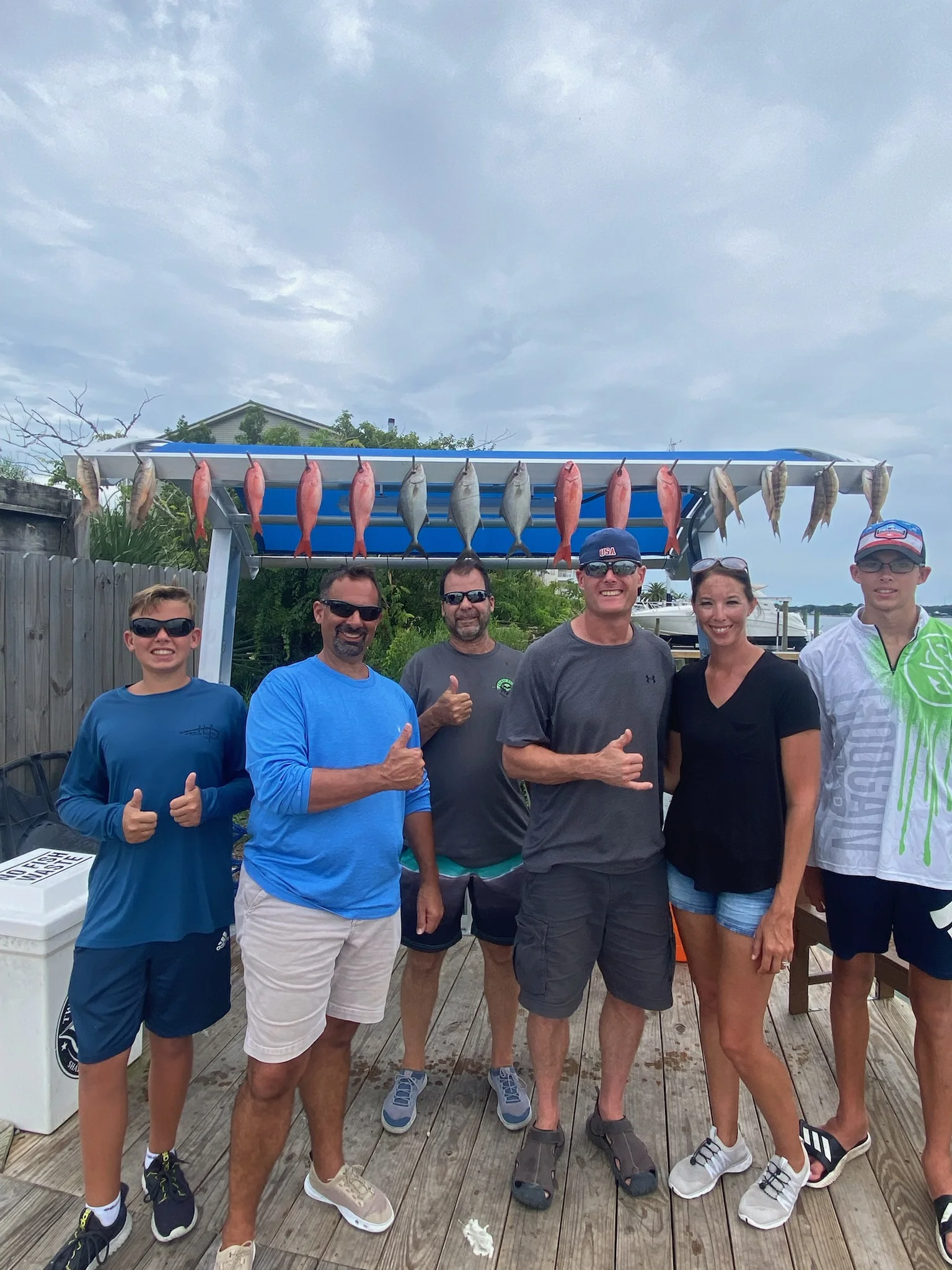 Amberjack, Vermillion Snapper fishing in Destin, Florida