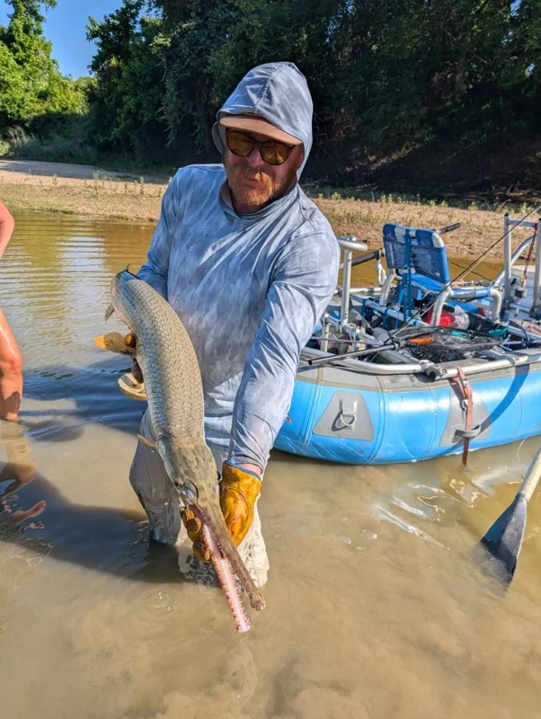 Fishing in Granbury, Texas