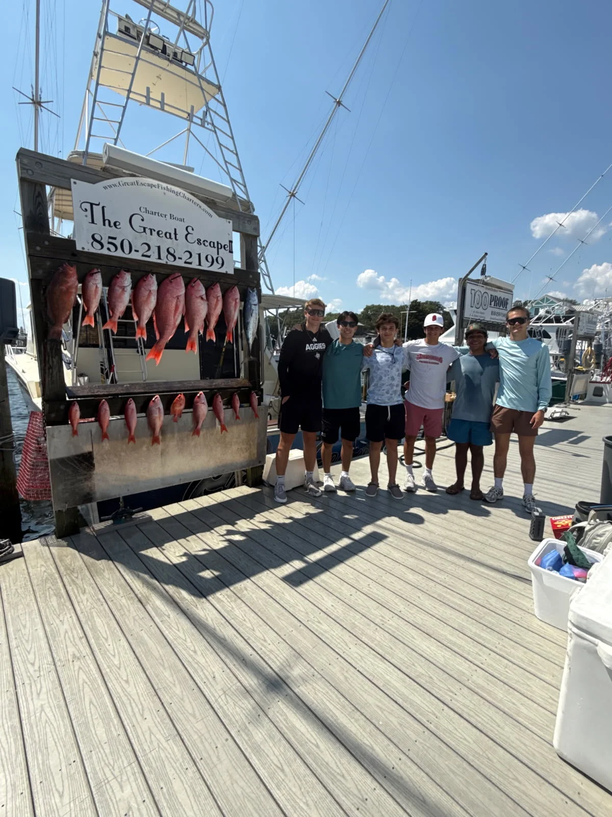 Fishing in Destin, Florida