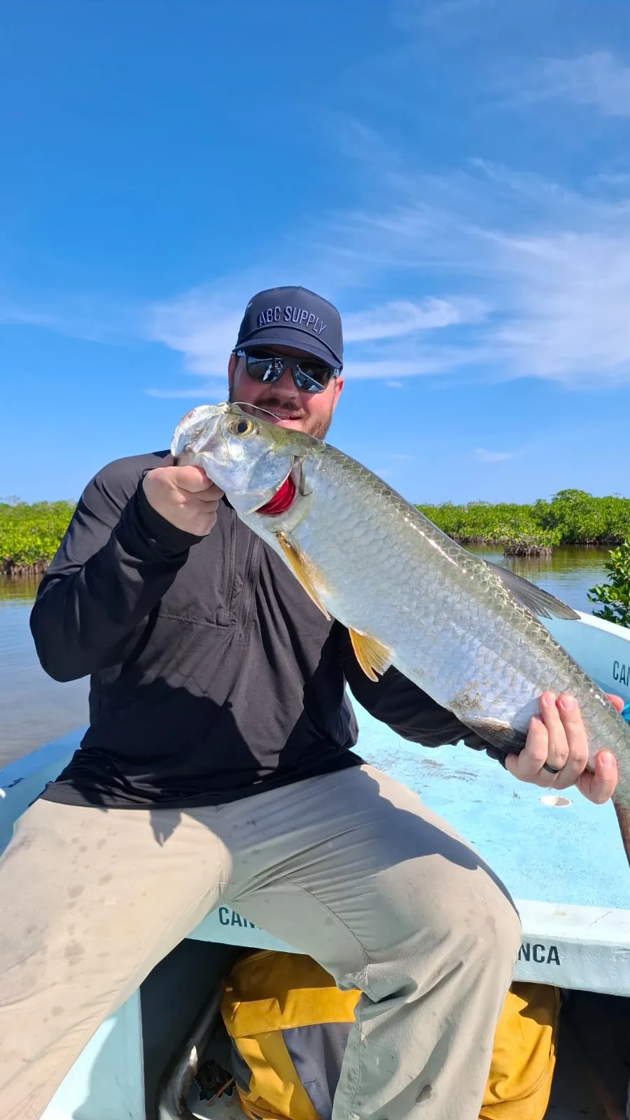Fishing in Cancún, Mexico