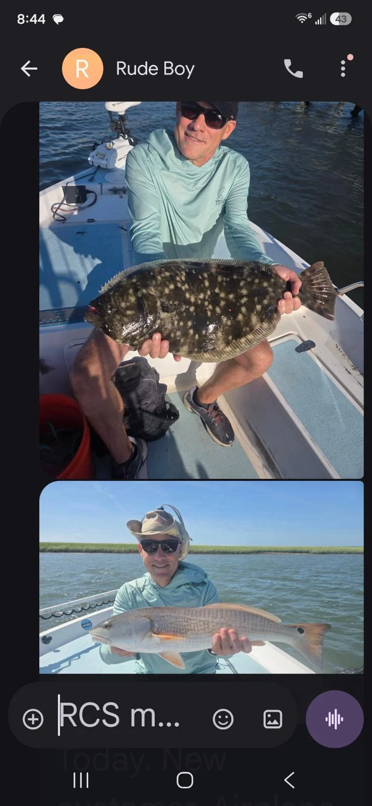 Fishing in Wilmington, North Carolina