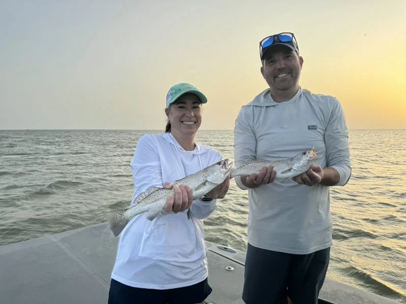 Fishing in Port Aransas, Texas