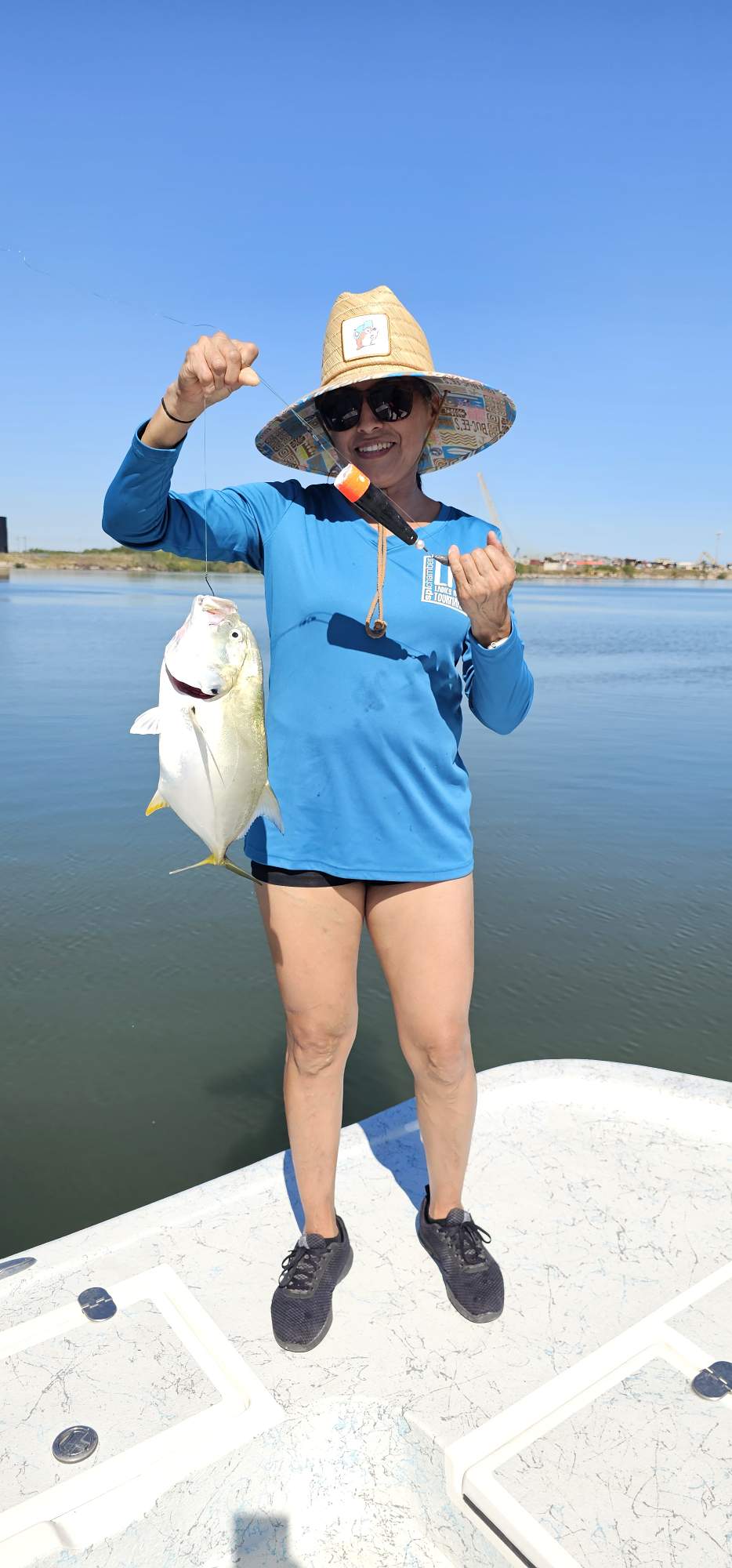 Fishing in Port Isabel, Texas