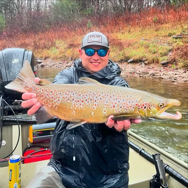 Fishing in Big Rapids, Michigan