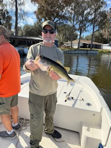 Fishing in Lake Panasoffkee, Florida