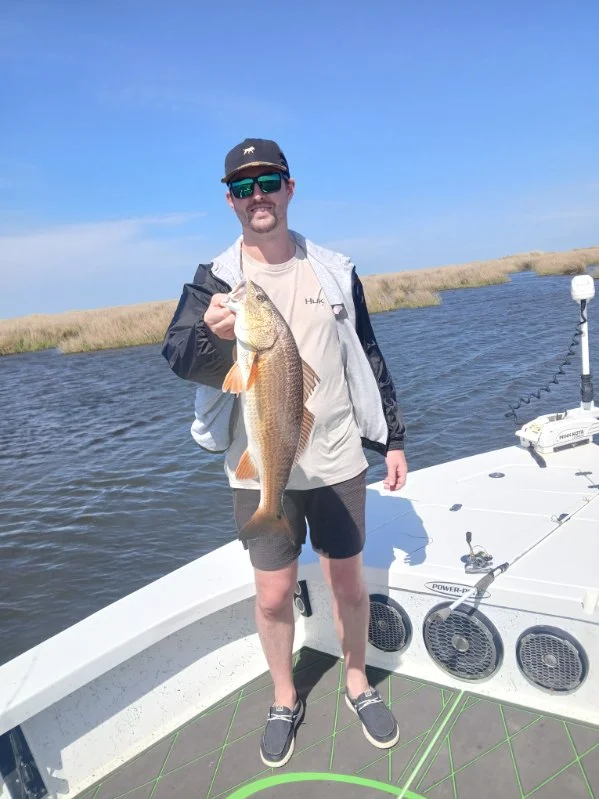Fishing in Lafitte, Louisiana