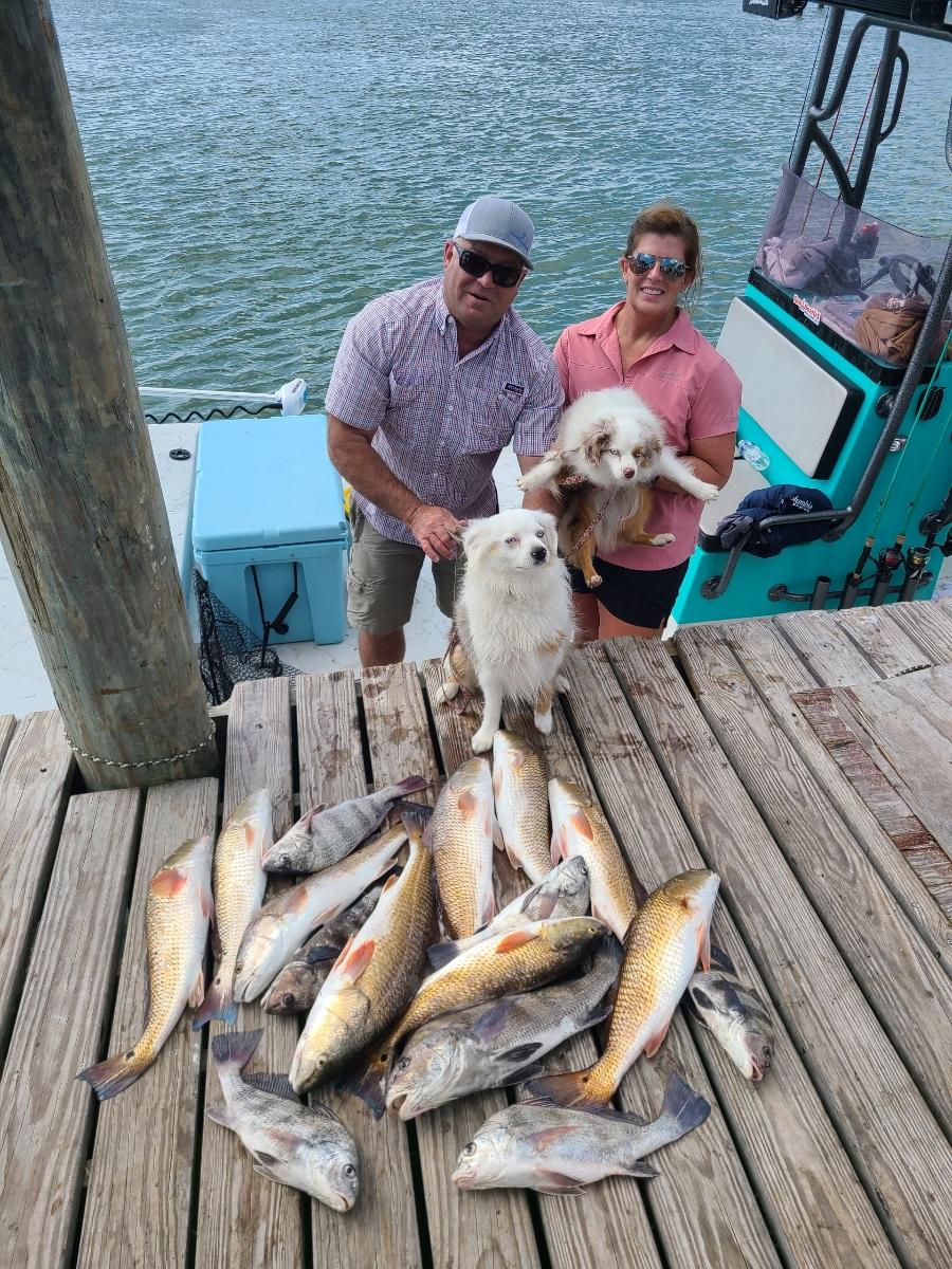 Flounder Fishing in Port O'Connor, Texas