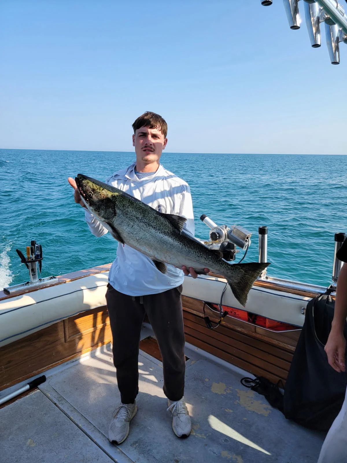 Fishing in Berrien Springs, Michigan