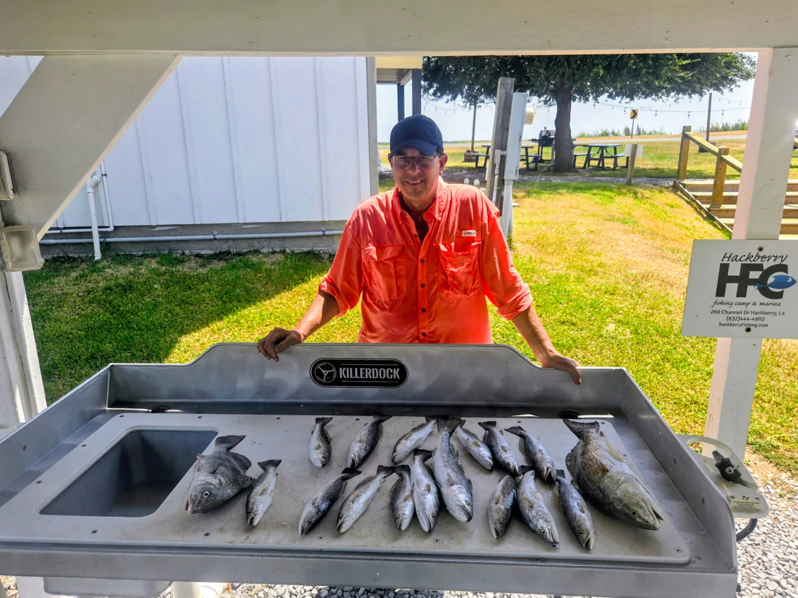 Fishing in Sulphur, Louisiana