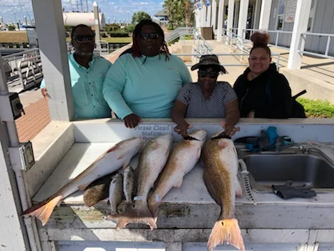 Redfish Fishing in Galveston, Texas