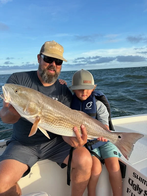 Fishing in Wanchese, North Carolina