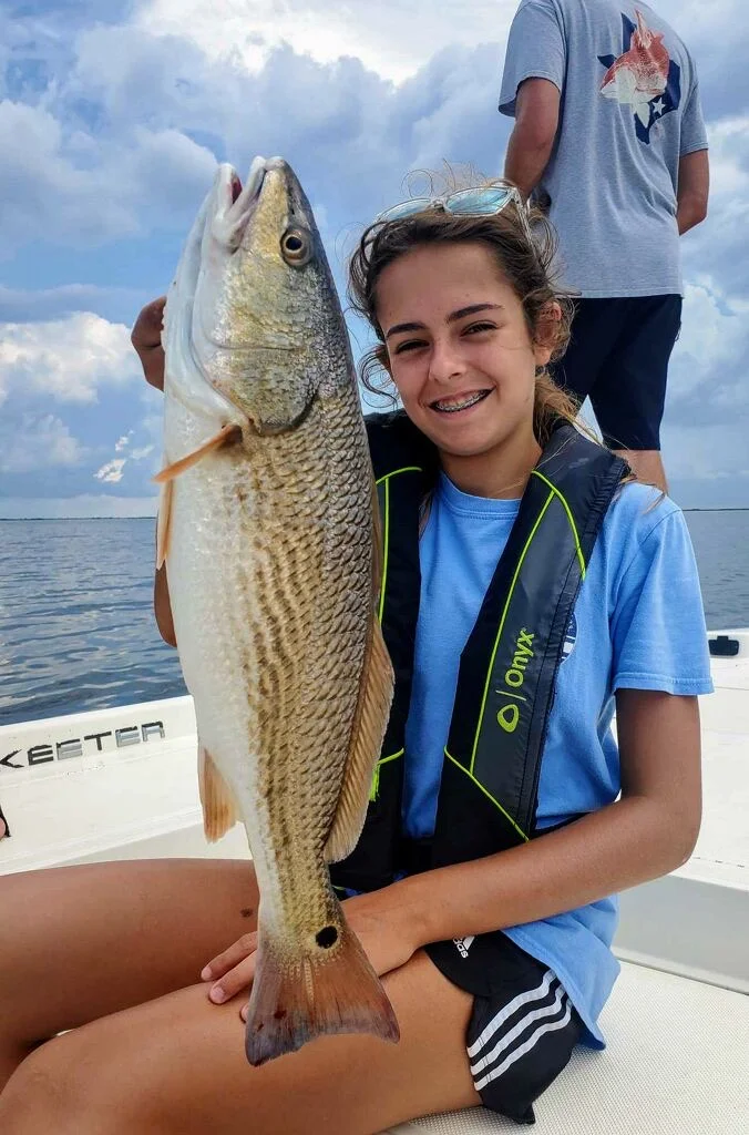 Redfish fishing in Saint Bernard, Louisiana