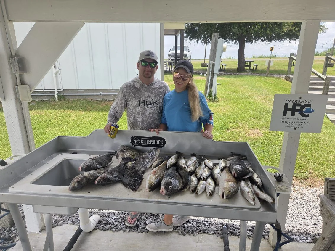 Fishing in Sulphur, Louisiana