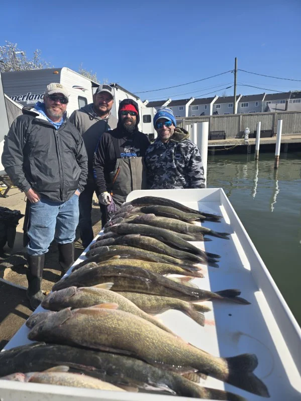 Fishing in Wyandotte, Michigan