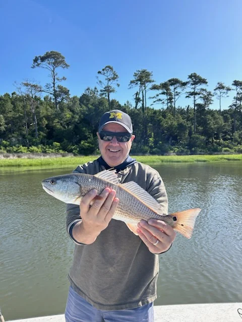 Fishing in Beaufort, North Carolina