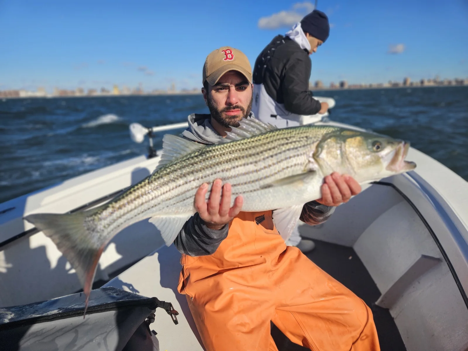 Fishing in Howard Beach, New York