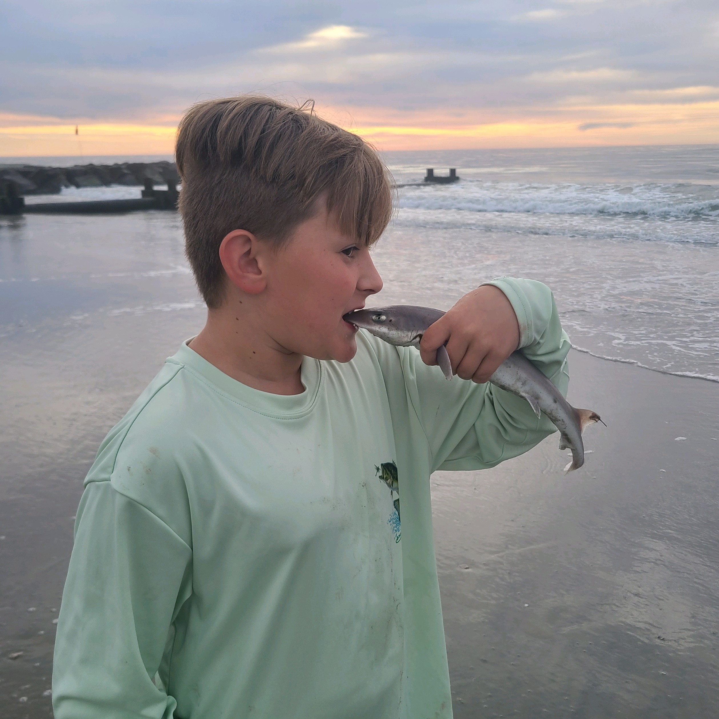 Fishing in Stone Harbor, New Jersey