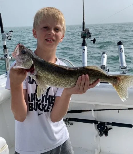 Fishing in Gnadenhutten, Ohio