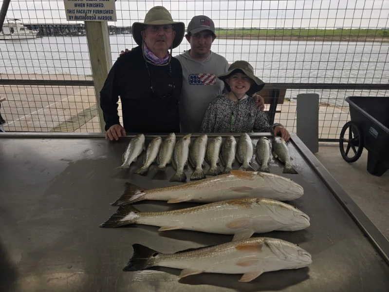 Fishing in Matagorda, Texas
