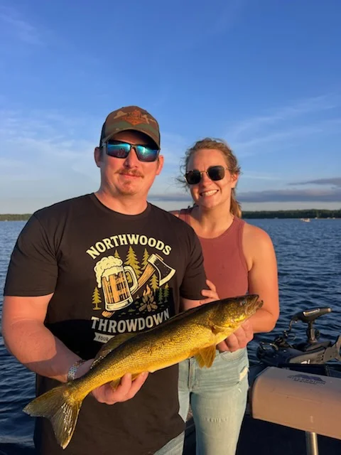Fishing in Hayward, Wisconsin
