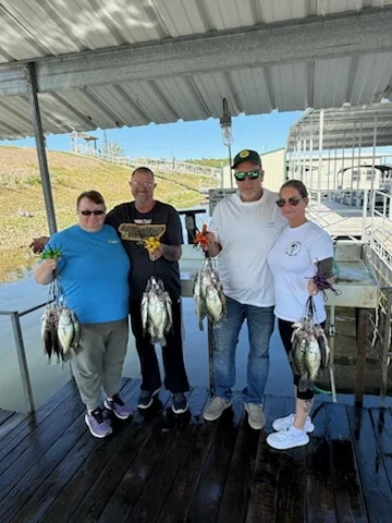 Fishing in Lake Ozark, Missouri