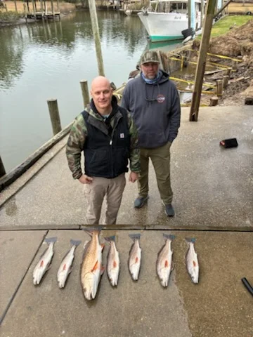 Fishing in Bon Secour, Alabama