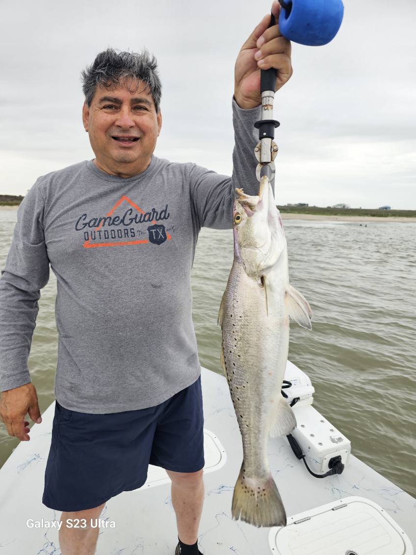 Fishing in Port O'Connor, Texas