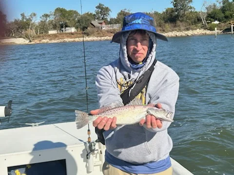 Fishing in Galveston, Texas