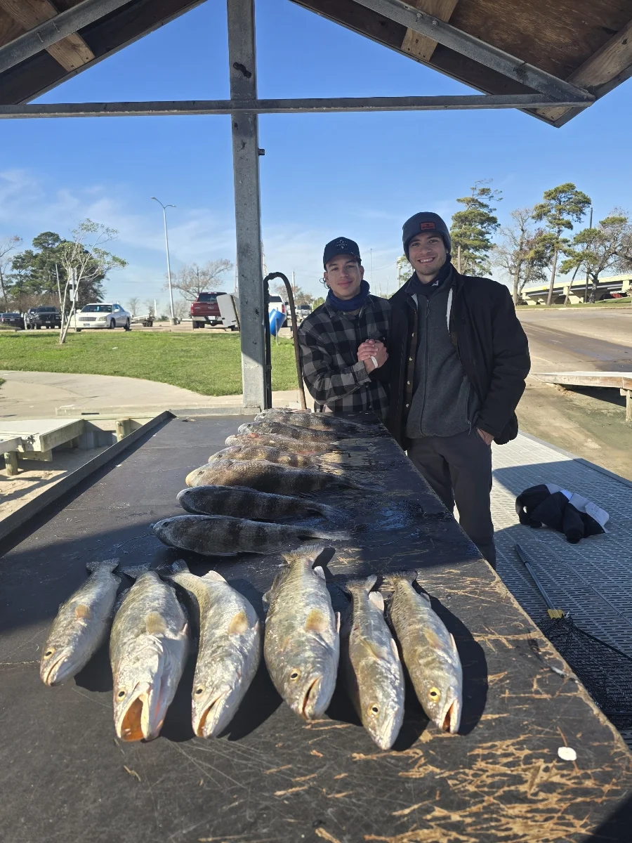 Fishing in Galveston, Texas