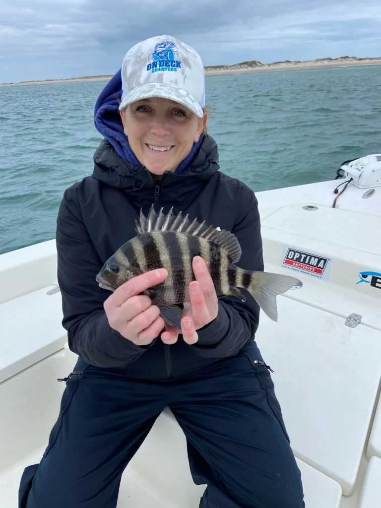 Sheepshead Fishing in Beaufort, North Carolina