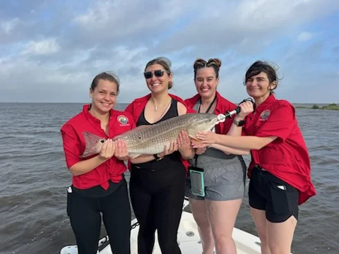 Fishing in Delacroix, Louisiana