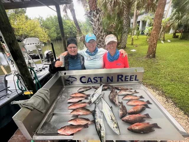 Redfish fishing in Crystal River, Florida