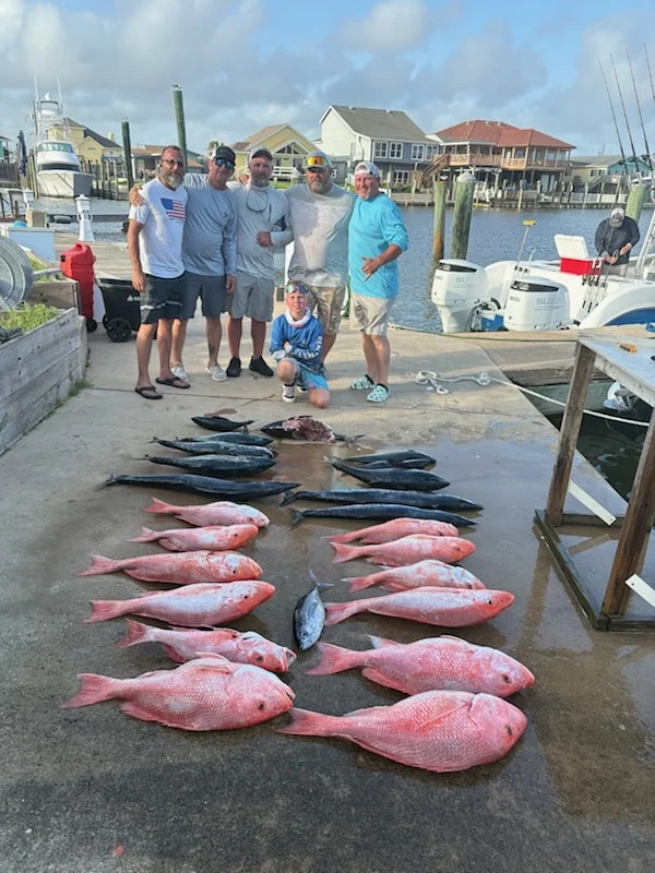 Fishing in Freeport, Texas